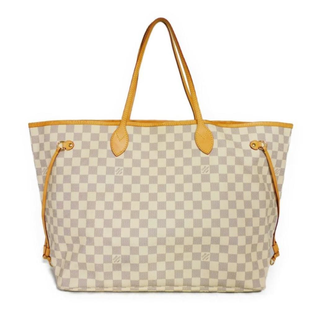 Louis Vuitton Neverfull GM Tote Bag Shoulder Bag Damier Azur